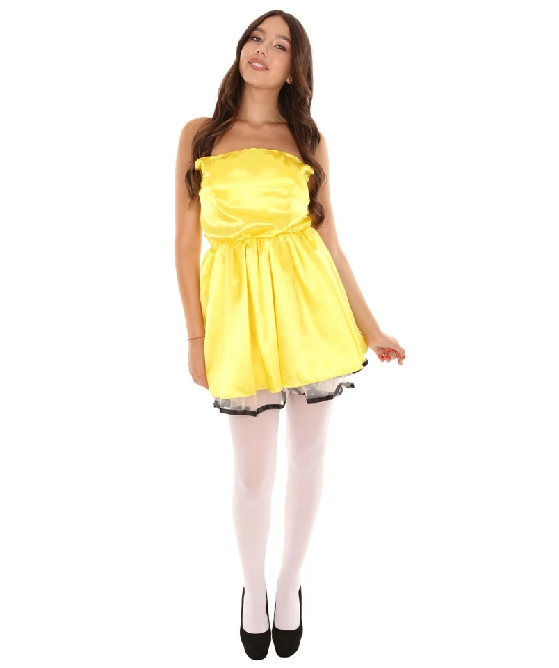 Женские 50-х выпускное платье костюм, 50-х костюмы желтый, HC-1353 - Изображение 1 из 4