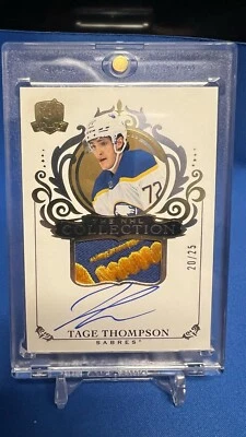 2022-23 The Cup The NHL Collection Tage Thompson JERSEY PATCH AUTO 20/25 SABRES - Image 1 of 2