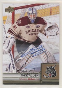 2014 Upper Deck AHL Auto Jake Allen #22 Auto