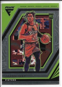 2022-23 FLUX ROOKIE RC Jaden Ivey  #214  Detroit Pistons