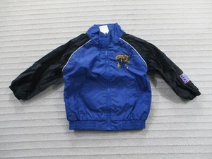 Kentucky Wildcats Boys Jacket XXL Blue High Neck Zips Stretch Kid Athlete Nylon - Picture 1 of 10
