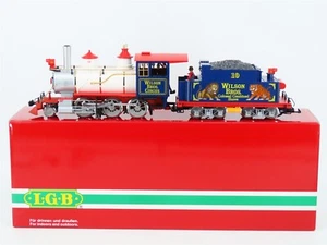 G Scale LGB Limited Edition 24192 Wilson Bros. Circus 2-6-0 Mogul Steam w/ Sound - Picture 1 of 20