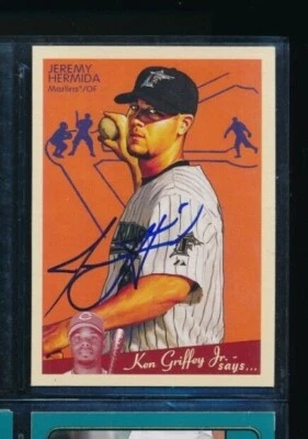 2008 Upper Deck #78 Jeremy Hermida Florida Marlins Signed Autograph (CS82) - Image 1 of 2