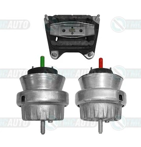 AWD Front/Rear Auto Engine Mount Set 3Pcs for Audi A6 (C6) 04-11 2.4L-4.2L Motor - Picture 1 of 12