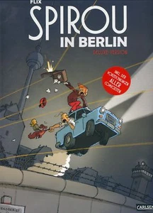 SPIROU IN BERLINO DELUXE tedesco HC VZA TT + firmato ARTPRINT lim.999 Ex. FLIX - Foto 1 di 1