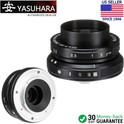 Yasuhara MOMO 100 28mm f/6.4 Soft Focus Pancake Lens f/ Micro Four Thirds Camera - Image 1 of 4