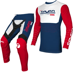 SEVEN VOX APERTURE MOTOCROSS KIT RED BLUE KIDS YOUTH FOX THOR FLY ALPINESTARS - Picture 1 of 1
