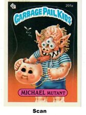 "MICHAEL MUTANT"  (#201a)  Topps Garbage Pail Kids Sticker Card  #R874