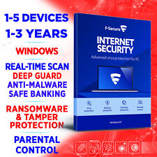 F-Secure Internet Security 2023 1-3 PC 1-3 year Windows 10/11 Activation key
