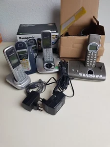 Schnurloses telefon mit anrufbeantworter (( Semens, Panasonic, Tevion)) - Bild 1 von 3