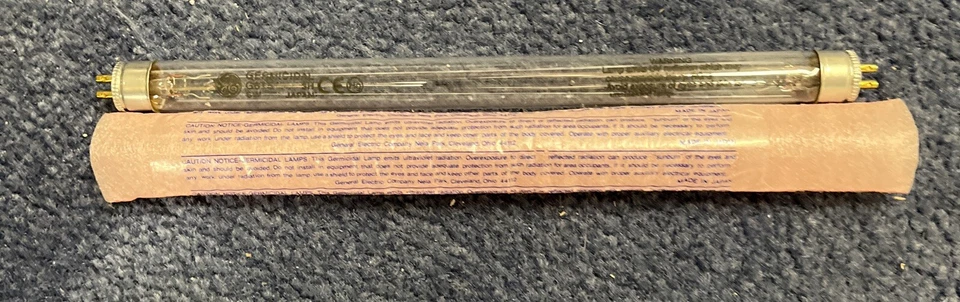 NOS GE G6T5 6W 41V germicidal Lamp - Image 1 of 2
