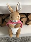 M&S Flopsy bunny rabbit Soft Toy Comforter Pink cape Marks & Spencer 08212108