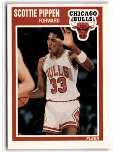 1989-90 Fleer Scottie Pippen #23 Bulls (C)  - Picture 1 of 2