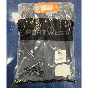 Portwest TX20 Black polo shirt Sizes: EX-SMALL,SMALL,MEDIUM,LARGE - Picture 1 of 1