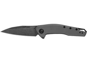 Kershaw 1815 Sanctum Pocket Knife, 2.98" Blade, Gray, Stainless Steel Handle - Picture 1 of 5