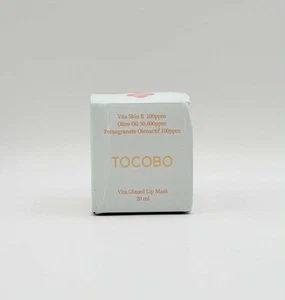 TOCOBO Vita Glazed Lip Mask 20ml | Vegan Overnight Hydration for Dry Lips - Picture 1 of 7
