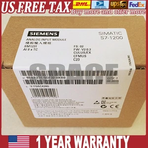 New Siemens 6ES7 231-5QF32-0XB0 6ES7231-5QF32-0XB0 SM 1231 US FREE TAX - Picture 1 of 1