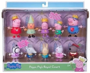 Figurine Principessa Peppa Pig' e Amici Corte Reale Confezione da 10 - Foto 1 di 1