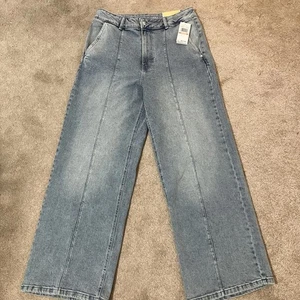 Michael Kors Damen High Rise Light Stone Wash Wide Leg Jeans Größe 12-Neu $ 125 - Bild 1 von 5