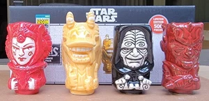 (20) Geeki Tikis - Star Wars: The Phantom Menace Mini Muglet 4-Pack Set (SDCC) - Picture 1 of 3