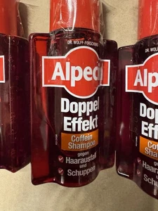 4 x Alpecin_Doppel Effekt_Coffein Shampoo_je 200 ml_gegen Haarausfall + Schuppen - Bild 1 von 2