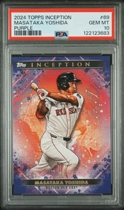 Masataka Yoshida 2024 Topps Inception #69 púrpura #12/150 PSA 10 - Imagen 1 de 2