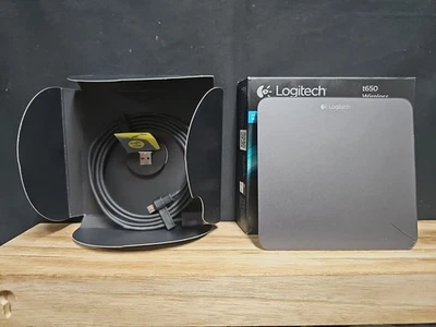 Logitech T650 Wireless Rechargeable Touchpad Receiver dongle & Cable Crack - Image 1 of 4