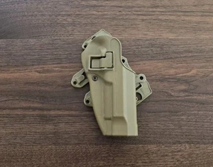 BLACKHAWK CQC SERPA RH COYOTE W/ STRIKE PLATFORM BERETTA HOLSTER 92F 96 C1208 - Picture 1 of 6