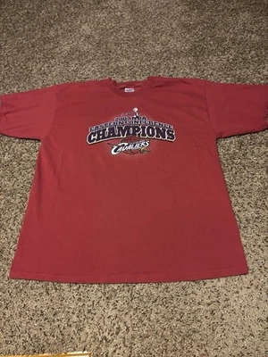 Camiseta de campeones de la Conferencia Este de los Cleveland Cavaliers 2007 (XL) Foto 1 de 4
