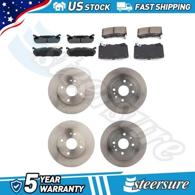 Juego de pastillas de freno de disco delanteras traseras Magma rotor de freno de disco para Ford Escort 1992-1996 Foto 1 de 4