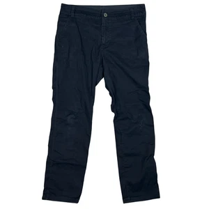Kuhl Resistor Chino Pants Mens 33x30 Black Tapered Stretch Performance Hiking - Picture 1 of 7