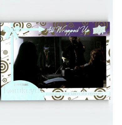 5-11-17 PWE . marvel . hawkeye . gold parallel /57 . #awu8 - Image 1 of 2