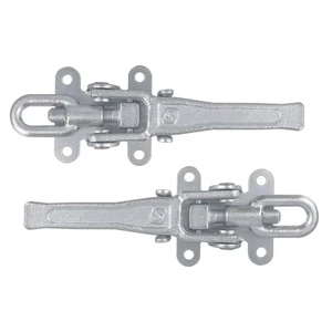 2x Exzenterverschluss 6043 verstellbar 250-285mm Stahl verzinkt zum Anschrauben - Bild 1 von 5