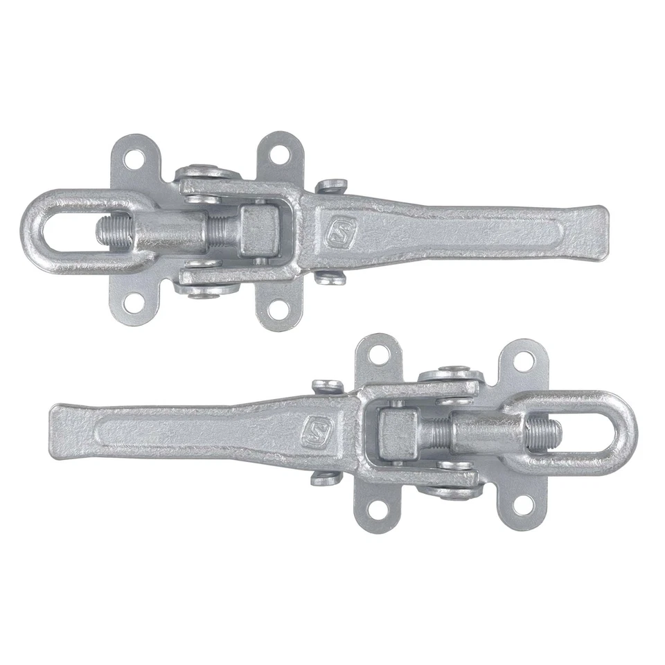 2x Exzenterverschluss 6043 verstellbar 250-285mm Stahl verzinkt zum Anschrauben - Bild 1 von 4