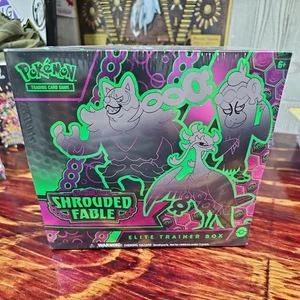 POKEMON SHROUDED FABLE: Scarlet & Violet ETB FACTORY SEALED ELITE TRAINER BOX - Picture 1 of 6