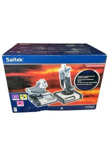 Logitech Saitek X52 Pro HOTAS Flight Control System Stimulate Joystick Throttle  - Picture 1 of 9