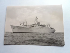AK FDGB Urlauber Schiff VÖLKERFREUNDSCHAFT Rostock Ostsee 1960 jetzt Abwrackung - Bild 1 von 2