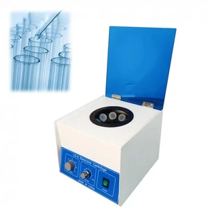 110V Electric Centrifuge 50ml*8 Holes Blue Cover Transparent Lids for Lab - Picture 1 of 22