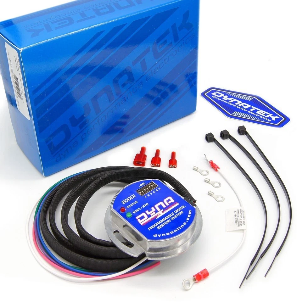 Carburador Harley DYNA D2Ki-1P Dynatek 2000i encendido electrónico programable 1970-99 Foto 1 de 3