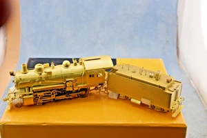 MESSING HO SCALE SUNSET MODELS SANTA FE 2-8-0 #1900 CLASS LOKOMOTIVE & TENDER - Bild 1 von 13