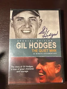 Gil Hodges: The Quiet Man (DVD) Manager 1969 World Champion Miracle METS, NEW! - Foto 1 di 3