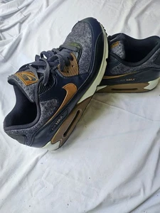 Air Max 90 Premium Thunder Blue Sneaker Herren US 11,5 Blau 700155 Selten - Bild 1 von 7