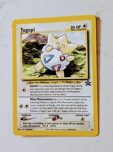 Pokemon- Togepi - WoTC Black Star Promo #30 - Picture 1 of 2