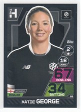 2023 Topps The Hundred #88 KATIE GEORGE Manchester Originals Cricket Card