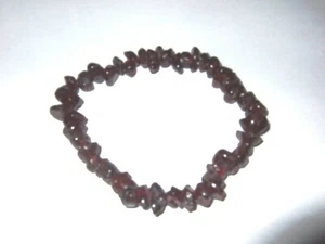 - Bracciale Pietra Cristalloterapia - GRANATO - Bild 1 von 1