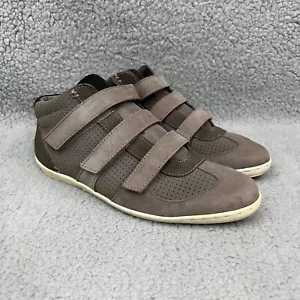 Zara Man Schuhe Herren 8 Grau Weiß Nubuk Riemen Business Freizeit Arbeit Sneaker 1 - Bild 1 von 11