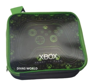 XBOX Lunch Bag Kids Children's Back To School Black Picnic Bags ZAK Novelty Gift - Picture 1 of 9