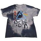 Pink Floyd Tie Dye Gray and Black Men's 2 XL T-Shirt