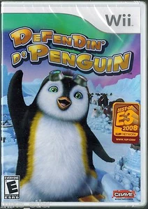 Defendin' de Penguin (Nintendo Wii, 2008) Factory Sealed - Picture 1 of 2