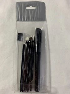 Juego de brochas de maquillaje tamaño mini cepillo/monedero de 6 piezas - Imagen 1 de 5